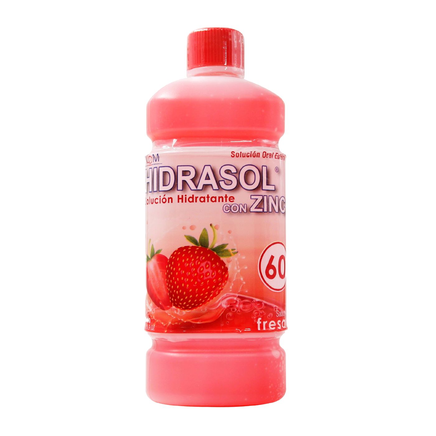 HIDRASOL 60 CON ZINC Fresa 500ML ICOM