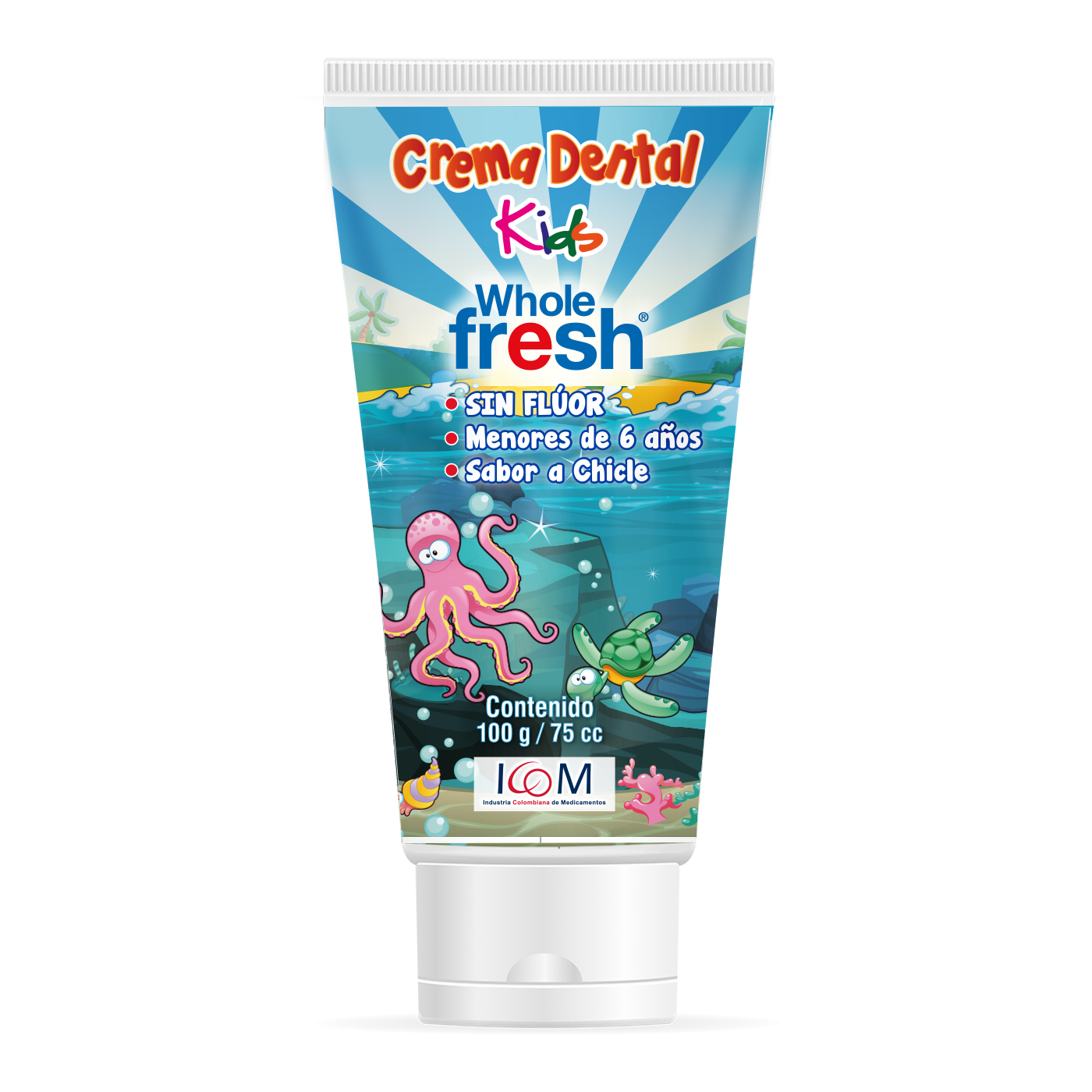 crema kids sin fluor