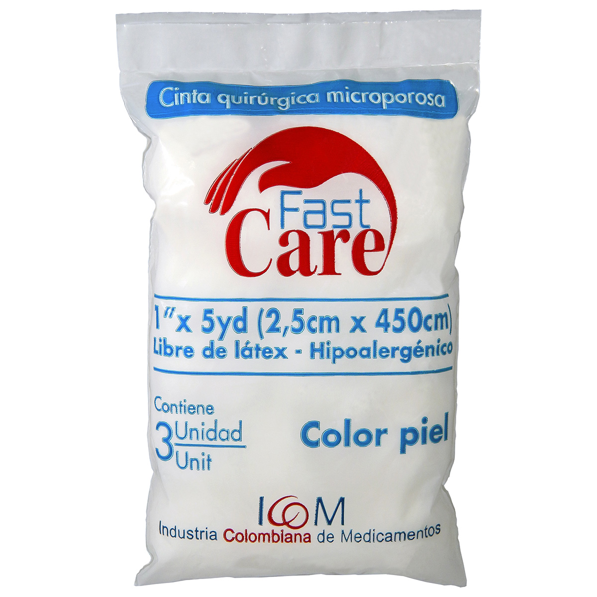 MICROPORE C.PIEL FAST CARE 1X5 3UND ICOM