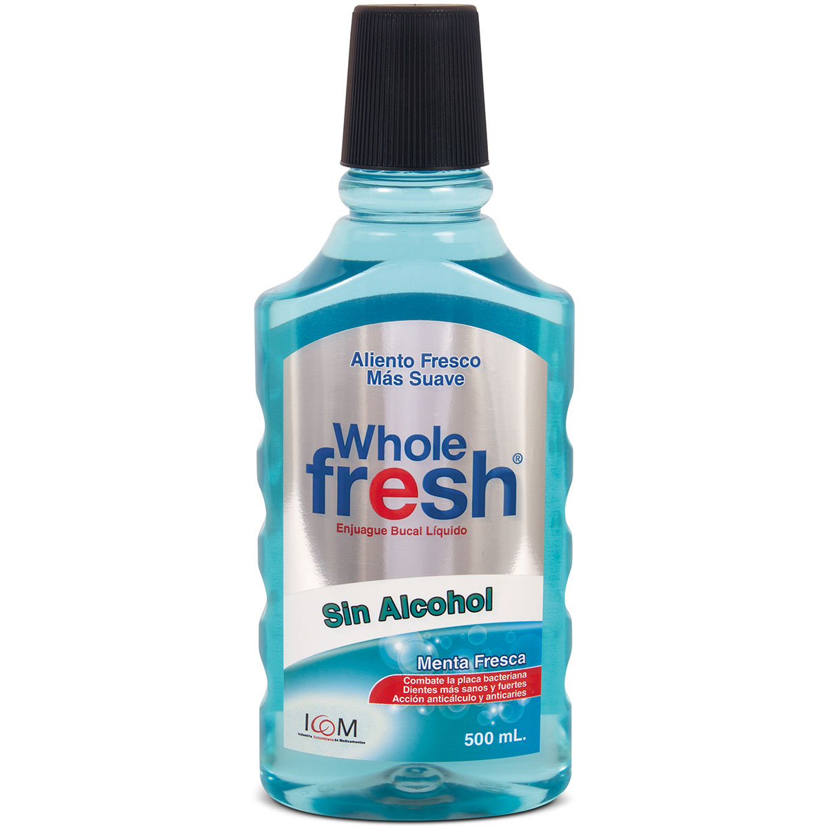 ENJUAGUE WHOLE FRESH SIN ALCOHOL 500 ML