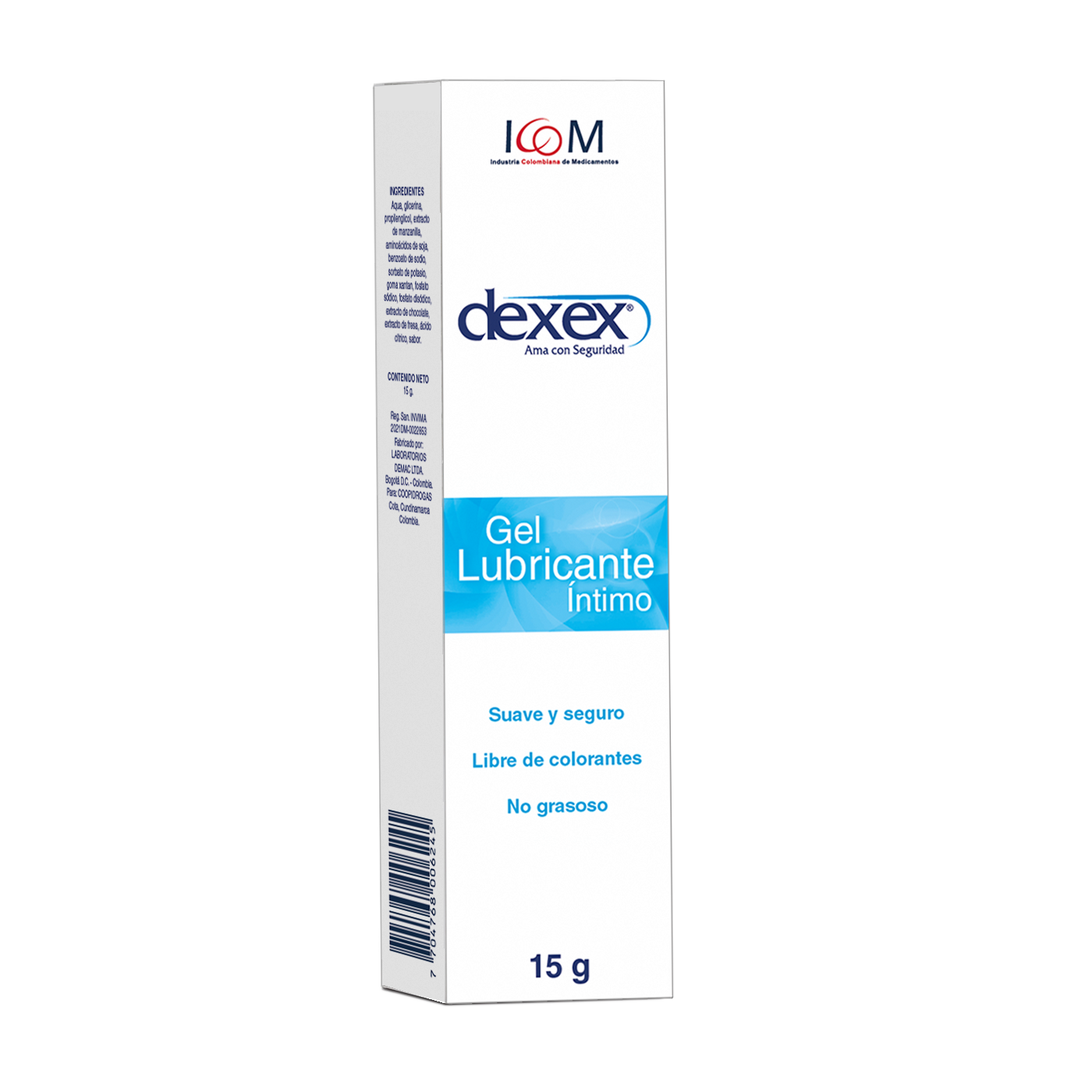 GEL LUBRICANTE INTIMO DEXEX 15 GR ICOM