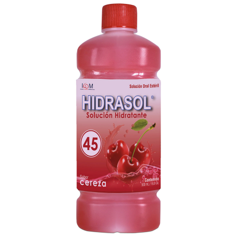 HIDRASOL 45 CEREZA 500 ML ICOM