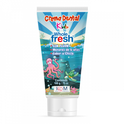 crema kids sin fluor