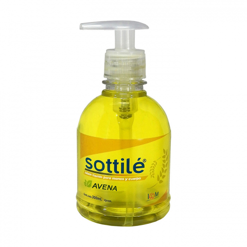 JABON LIQ.ANTIBACTE.SOTTILE AVENA 300 ML