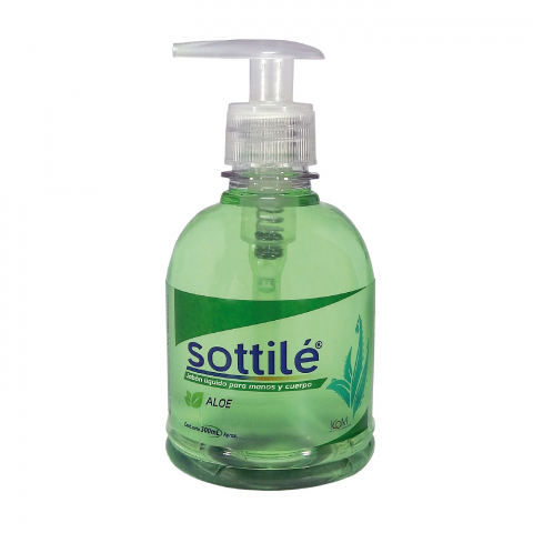 JABON LIQ.ANTIBACTE.SOTTILE ALOE 300 ML