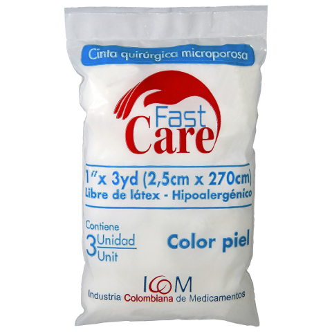 MICROPORE C.PIEL FAST CARE 1X3 3UND ICOM