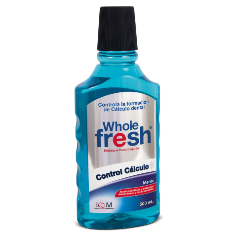 ENJUAGUE WHOLEFRESH CONTRO CALCULO 500ML