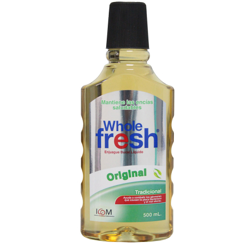 ENJUAGUE WHOLE FRESH ORIGINAL 500 ML